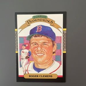 1986 Donruss Diamond Kings Roger Clemens #2